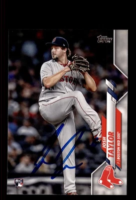 Signed Baseball Card Auto Josh Taylor 2020 Topps Update #U-25 Boston Red Sox - Image 1 of 2