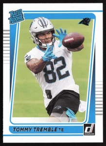 2021 Donruss Rated Rookie #302 Tommy Tremble Carolina Panthers Rookie - Bild 1 von 2