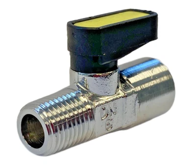 Ball Valve 1/4 Male to 1/4 female BSP - Image 1 of 4