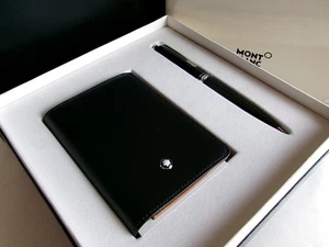 Montblanc Generation Kugelschreiber schwarz PT mit Kartenetui - Bild 1 von 14