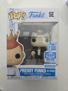 Funko Pop - Freddy Funko as Dracula LE 1500 Pcs Fundays 2025 Box Of Fun Monster - Imagen 1 de 6