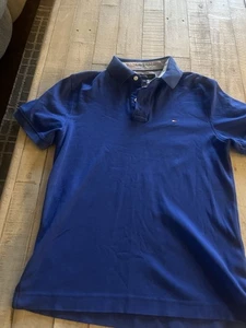 Preppy Tommy Hilfiger Herren Poloshirt Gr. M Classic Fit - Bild 1 von 3