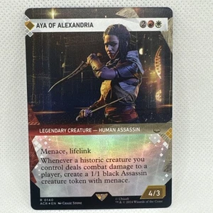 MTG - Aya of Alexandria (Showcase) Universes Beyond: Assassin's Creed Foil NM - Bild 1 von 1