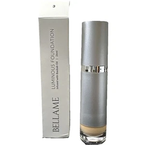 Bellame Luminous Foundation (# 3 Fair, Fairest ) Infused w/ Baobab Oil - 26mL - Picture 1 of 8