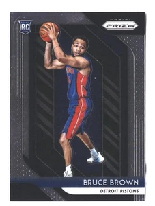 2018-19 Panini Prizm Bruce Brown RC #132 Detroit Pistons - Picture 1 of 2
