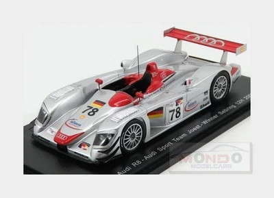 1:43 Spark Audi R8 #78 Winner 12H Sebring 2000 F.Biela Kristensen Pirro 43SE00 M - Image 1 of 2