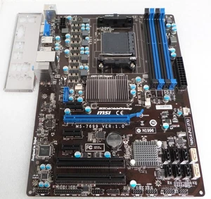 MSI 760GA-P43 (FX) ( AMD 760G Socket AM3+ ) Mainboard - Bild 1 von 12