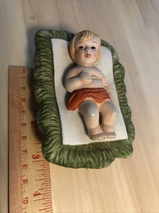 baby jesus krippe krippe krippe säugling ersatzbaby - Bild 1 von 8