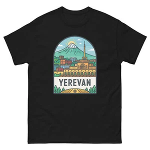 Yerevan World Travel Urban Area City T-Shirt - Picture 1 of 13