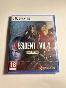 Resident Evil 4 Remake Gold Edition PlayStation 5 PS5 Nuevo Sellado de Fábrica - Imagen 1 de 3