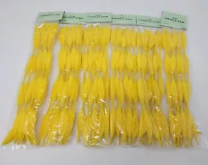 Lot of 6 Packs Vintage Gold Bumpy Chenille Stems Bump Pipe Cleaners 12" x 15mm - Picture 1 of 3