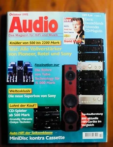 HiFi Fachmagazin, Fachzeitschrift AUDIO Oktober 1995, 10/1995 - Bild 1 von 3