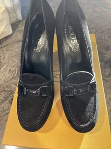 Tod's Gomma T105 Pumps Damengröße 8 schwarz NEU UVP 725 $ - Bild 1 von 6