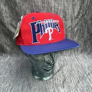 Cappello berretto aderente vintage 1993 The Game Philadelphia Phillies MLB taglia 7-1/2 NOS - Foto 1 di 6