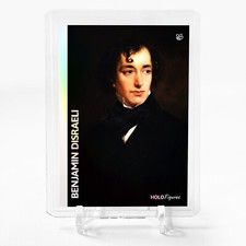 BENJAMIN DISRAELI Art Card Holo Figures GleeBeeCo Earl of Beaconsfield #2958