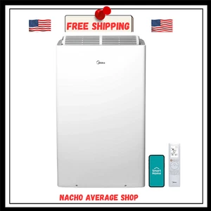 Midea 12,000 BTU DUO Portable Air Conditioner with MShield Air Ionizer Tech - Picture 1 of 11