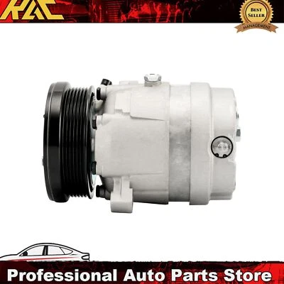 AC A/C Compressor W/Clutch For 1996-2004 Buick Regal 98-1999 Oldsmobile Intrigue - Image 1 of 4