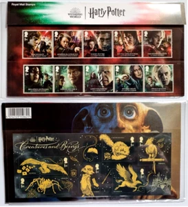 Gr. Britain (2023)- HARRY POTTER Presentation Pack-- Wizarding World Creatures - Picture 1 of 1