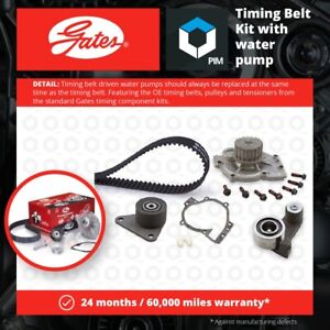 Timing Belt & Water Pump Kit fits VOLVO C70 Mk1 2.0 2.3 2.4 97 to 05 Set Gates