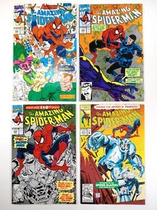 The Amazing Spider-Man #348 349 350 371 (1991 Marvel) VF Comics Lot - Picture 1 of 9