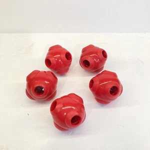 5 conectores magnéticos de bola roja para tienda de campaña Mega Fort de cráneo piezas de repuesto - Imagen 1 de 2