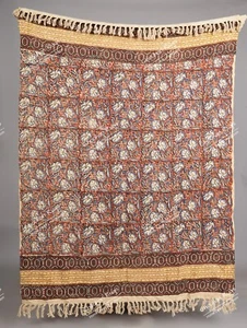 Bohemian Handmade Throw Blanket and Throw Hand Loomed Cloth Soft Cotton Blankets - Picture 1 of 8