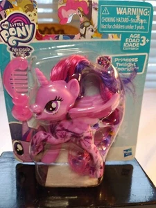 Figura My Little Pony Friendship Magic Princess Twilight Sparkle 3" con peine, NUEVO - Imagen 1 de 11