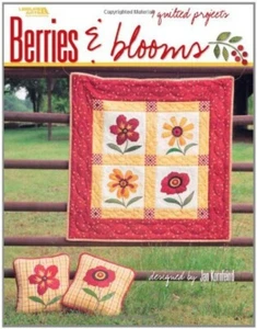Folleto de patrones de acolchado de bayas y flores - 9 proyectos - Imagen 1 de 2