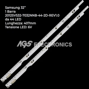 44 BARRES TV LED SAMSUNG V1GE-320SM0-R1 2012SVS32 6V - Picture 1 of 1