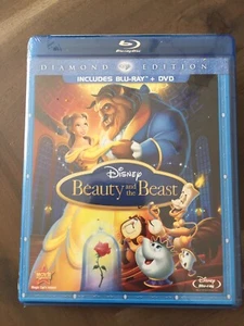 Beauty and the Beast (2 Blu-ray/1 DVD 2010 3 Disc,Diamond Edition) New & Sealed! - Picture 1 of 5