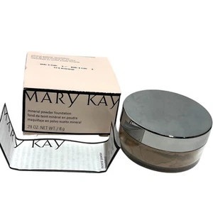 Mary Kay fondotinta minerale in polvere 0,28 oz nuovo con scatola 016888 fuori produzione beige 1 - Foto 1 di 3