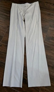NWT STELLA MACCARTNEY Women's Black & White Stripe Trousers Size 44 - Picture 1 of 9