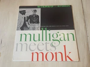 MULLIGAN MEETS MONK - THELONIOUS MONK & GERRY MULLIGAN - RIVERSIDE RECORDS -1959 - Picture 1 of 3