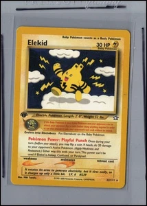 Pokemon Card Elekid (22/111) Neo Genesis Rare 1st edition - Picture 1 of 2