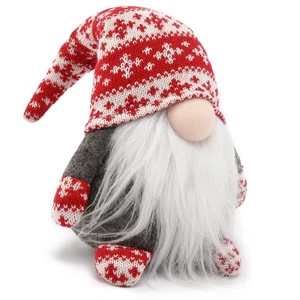 Gnomo Decoraciones de Navidad Tomte Sueco Peluche Gnomos Adornos de Peluche - Imagen 1 de 9