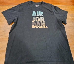Air Jordan Tshirt schwarz Größe 2XL - Bild 1 von 3