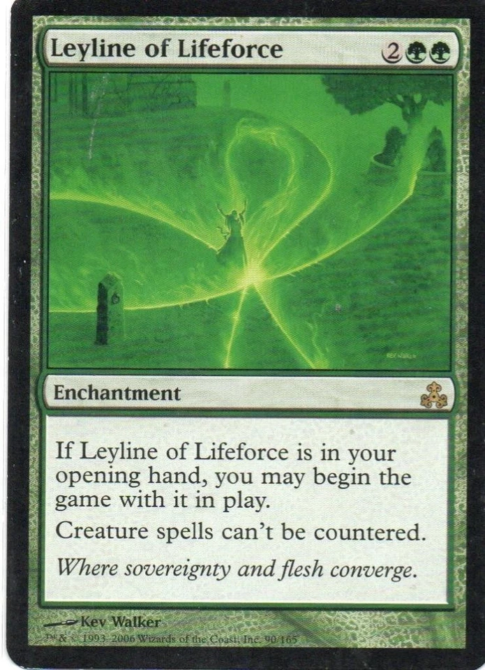 MTG: Guildpact: Leyline of Lifeforce: Lightly Played Condition - Image 1 of 1