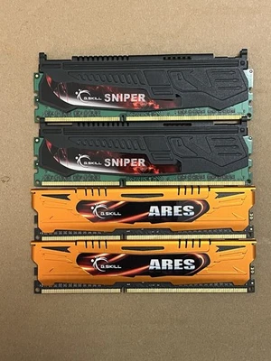 16GB (4x4GB) 1600MHZ G. Skill DDR3 - Image 1 of 2