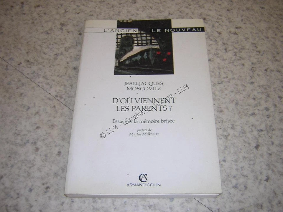 1991.d'où viennent parents.Moscovitz.envoi autographe.shoah.39-45.déportation - Photo 1/1