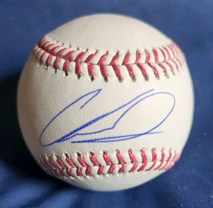 CHASE BURNS CINCINNATI REDS SIGNED RAWLINGS OFFICIAL MLB BASEBALL PSA COA - Picture 1 of 3