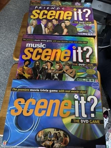 Three Scene It Games Movie Trivia, Music & Friends - Picture 1 of 13