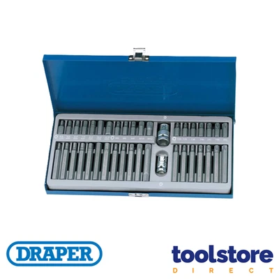 Draper 33322 TX-STAR® Hexagon and Spline Mechanic's (40 Piece) Bit Set - Image 1 of 4