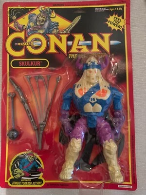 Conan El Aventurero Skulkur 1992 Hasbro Sellado Foto 1 de 2
