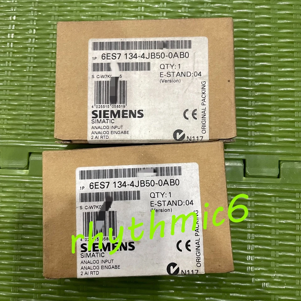 Brand New Siemens 6ES7134-4JB50-0AB0 PLC Modules Fast FedEx or DHL - Image 1 of 1