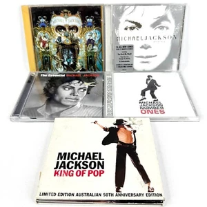 Michael Jackson CD Lot x5 King of Pop, The Essential Michael Jackson, Dangerous - Picture 1 of 7