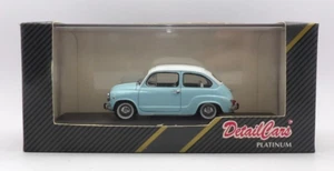 DETAIL CARS PLATINUM ART.315 FIAT 600D 1965 LIGHT BLUE MINT BOXED 1:43. - Picture 1 of 5
