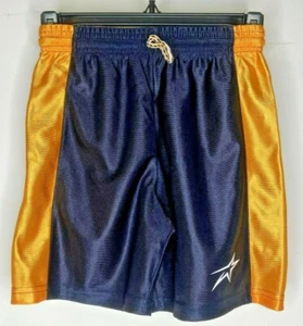Reversible Upward Basketball Shorts Blue/Gold Size YM New - Picture 1 of 2