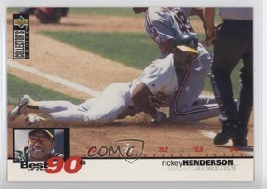 1995 Upper Deck Collector's Choice Rickey Henderson #53 HOF