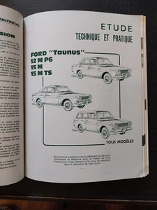 Revue technique FORD TAUNUS 12 M 12 M p6 15 M 15M TS 1967 Rta Ford Taunus - Picture 1 of 11