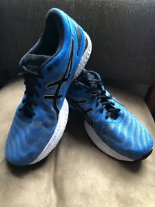 ASICS Gel Nimbus 22 espuma mosca azul/negro, hombre 11D - Imagen 1 de 14